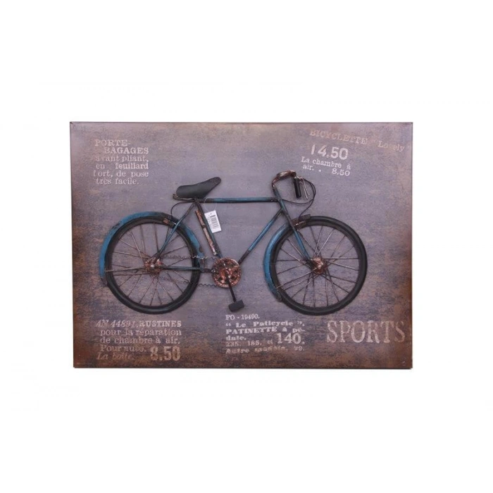 Bisiklet Tablo Vintage Pano Ev Ofis Hediyelik