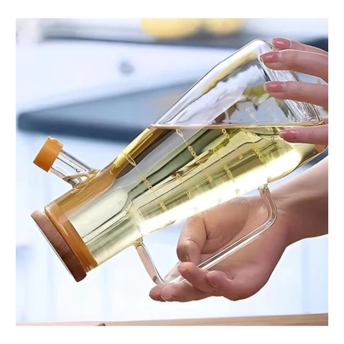 MDB Borosilikat Cam 900 ml. Yağdanlık