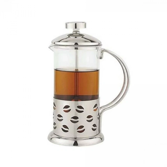 MDB Çelik Kulplu Cam French Press - 350 ml