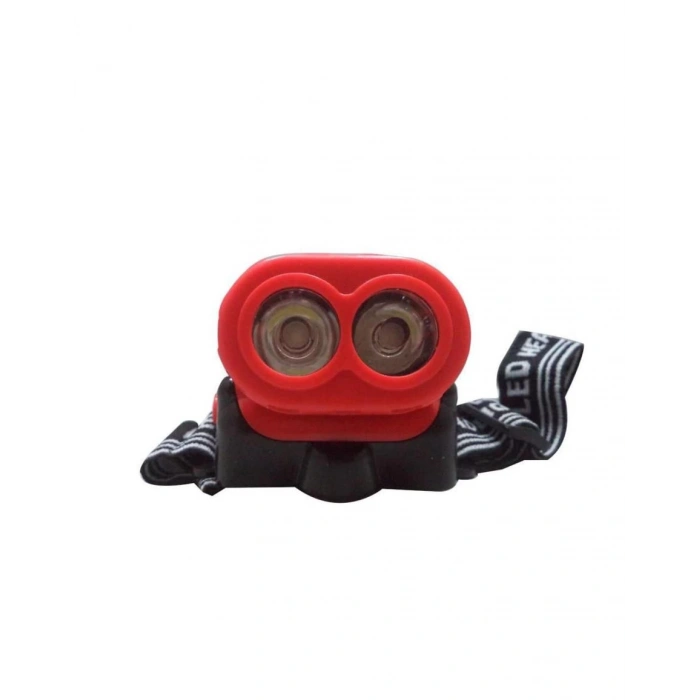 Çift Başlı Pilli Kafa Lambası Feneri