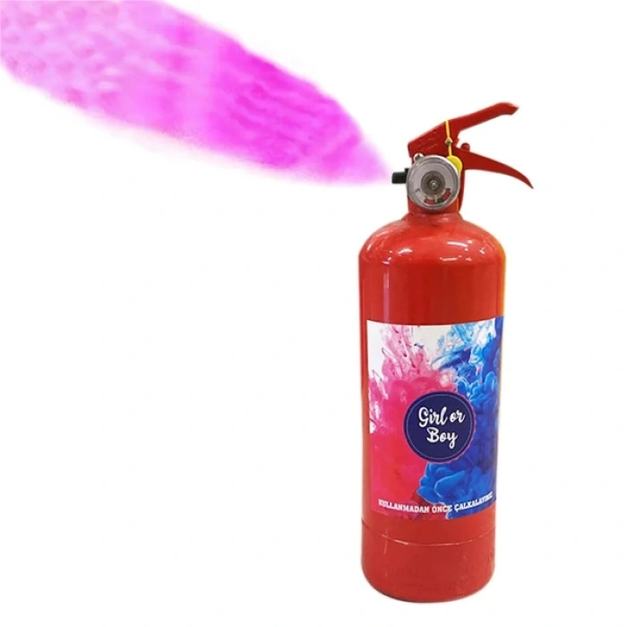 MDB Cinsiyet Tüpü - Gender Reveal Partisi Tüpü Pembe Renk