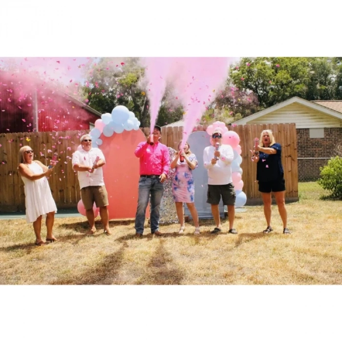 MDB Cinsiyet Tüpü - Gender Reveal Partisi Tüpü Pembe Renk