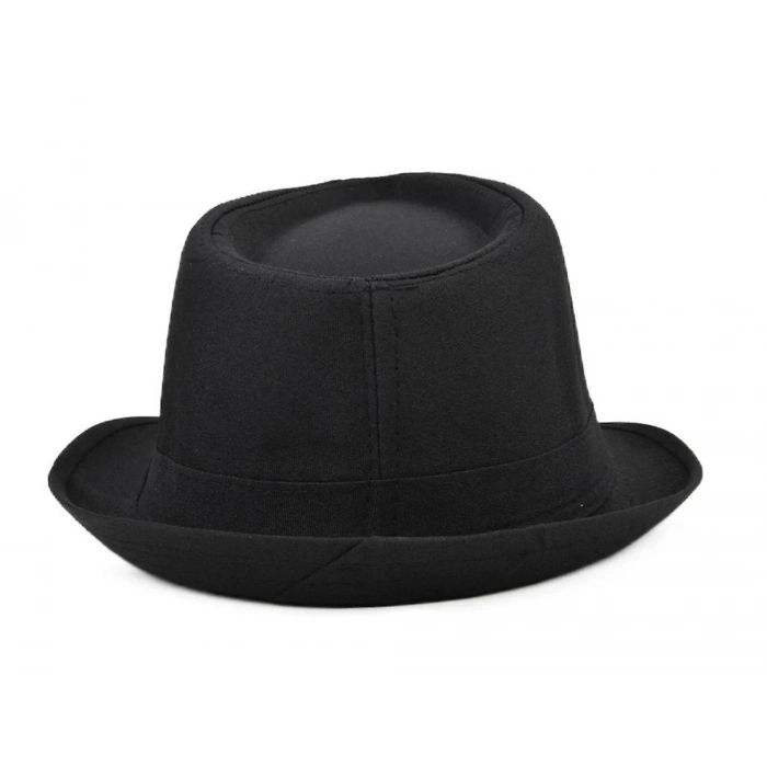 MDB Çocuk Boy Siyah Kumaş Fötr Şapka Gösteri Şapkası Michael Jackson Şapkası 54 No