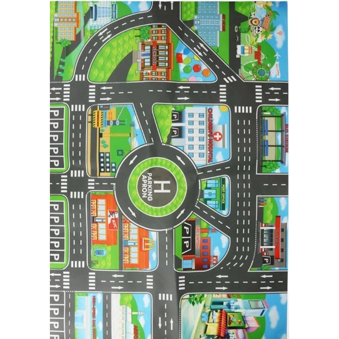 MDB Çocuk Oyun Matı (Mutlu Şehir Hayatı)