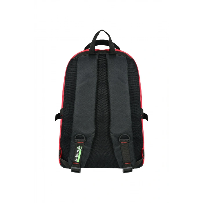 Çok Amaçlı Laptop Dizüstü Bilgisayar Bölmeli Sırt Çanta Kırmızı