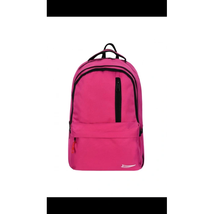 Çok Amaçlı Laptop Dizüstü Bilgisayar Bölmeli Sırt Çanta Pembe