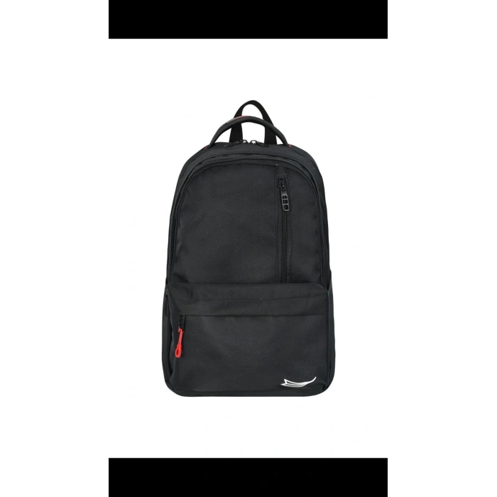 Çok Amaçlı Laptop Dizüstü Bilgisayar Bölmeli Sırt Çanta Sıyah