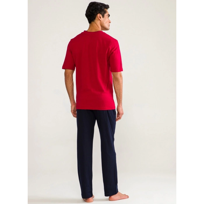 MDB DS Damat 02000 Kısa Kol 3lü Erkek Pijama Takımı