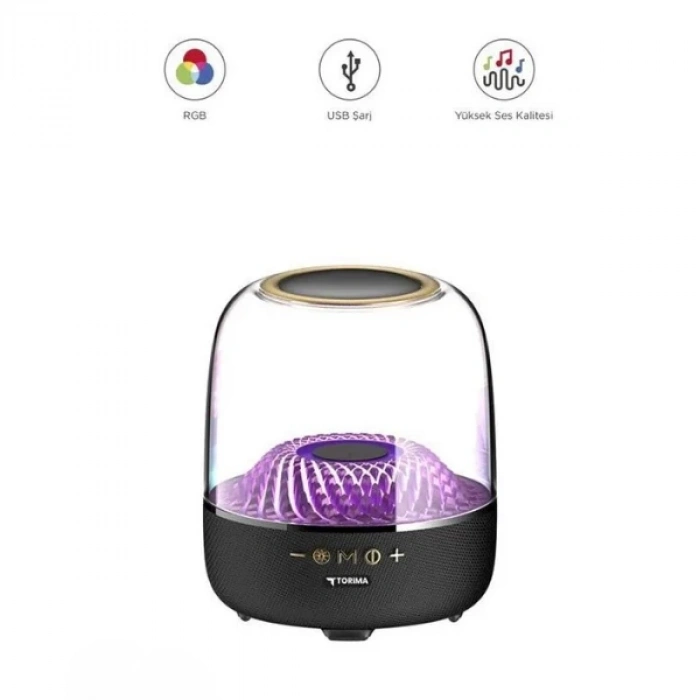 MDB D33 Siyah Taşınabilir Kablosuz Bluetooth Hoparlör