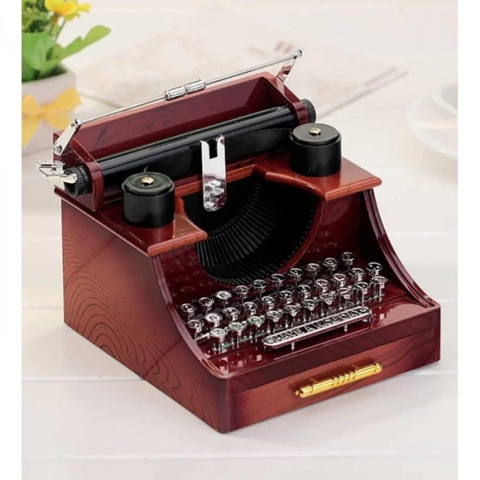 Daktilo Görünümlü Müzik Kutusu