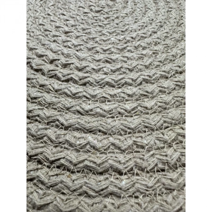 MDB DecoHandy 39cm Neon Renkli Şeritli Jüt Örme Supla Amerikan Servis