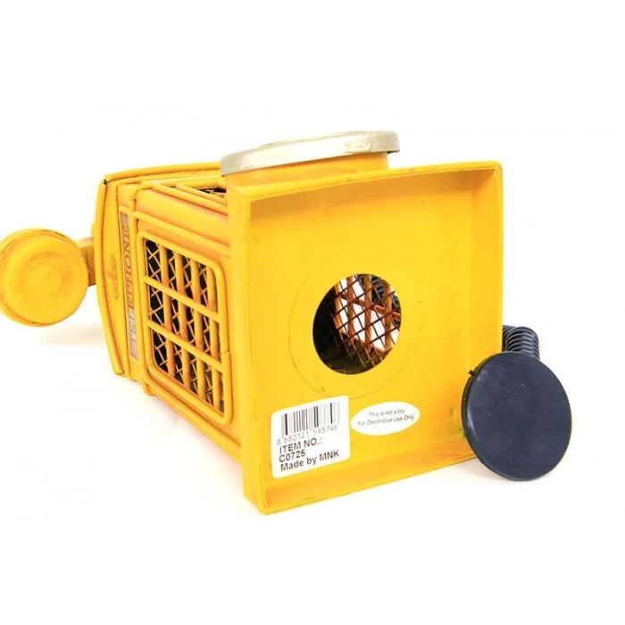 Dekoratif Metal Ahizeli Telefon Kumbara Biblo Hediyelik