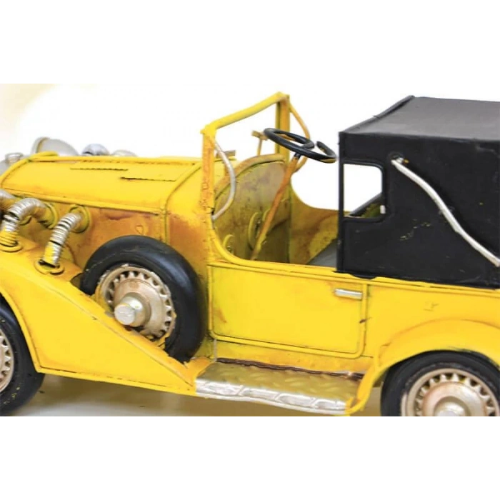 Dekoratif Metal Araba Biblo Ev Ofis Hediyelik