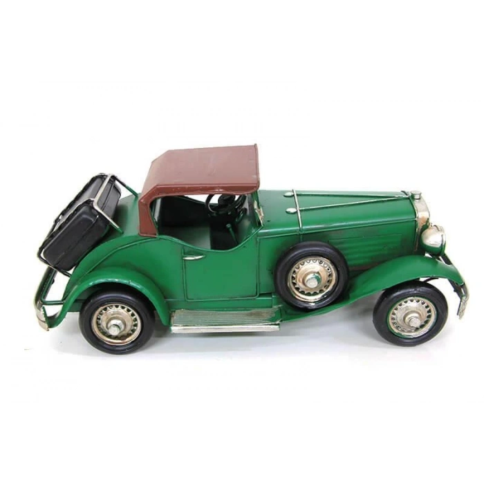 Dekoratif Metal Araba Vintage Biblo Ev Ofis Hediyelik