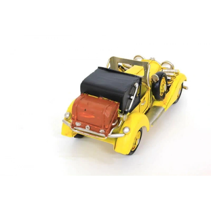 Dekoratif Metal Araba Vintage Biblo Ev Ofis Hediyelik