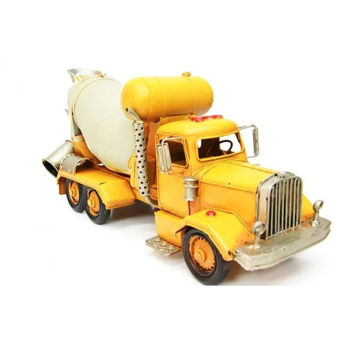 Dekoratif Metal Beton Mikseri Biblo Dekoratif Hediyelik