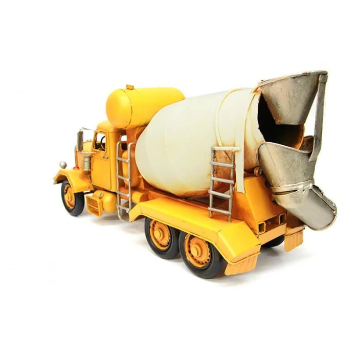 Dekoratif Metal Beton Mikseri Biblo Dekoratif Hediyelik