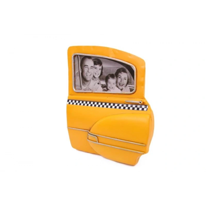 Dekoratif Metal Çerçeve Araba Kapısı Temalı Hediyelik