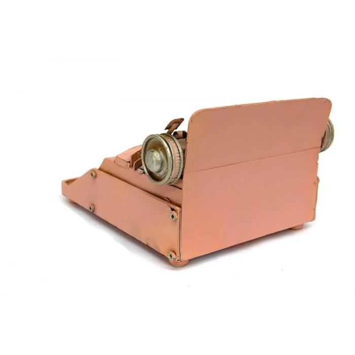 Dekoratif Metal Daktilo Biblo Masaüstü Hediyelik