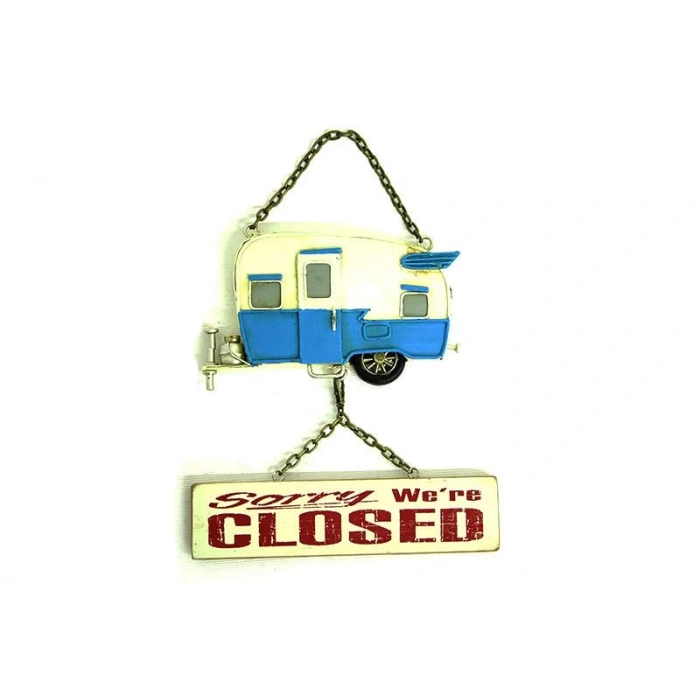 Dekoratif Metal Kapı Yazısı Karavan Vintage Dekoratif Hediyelik