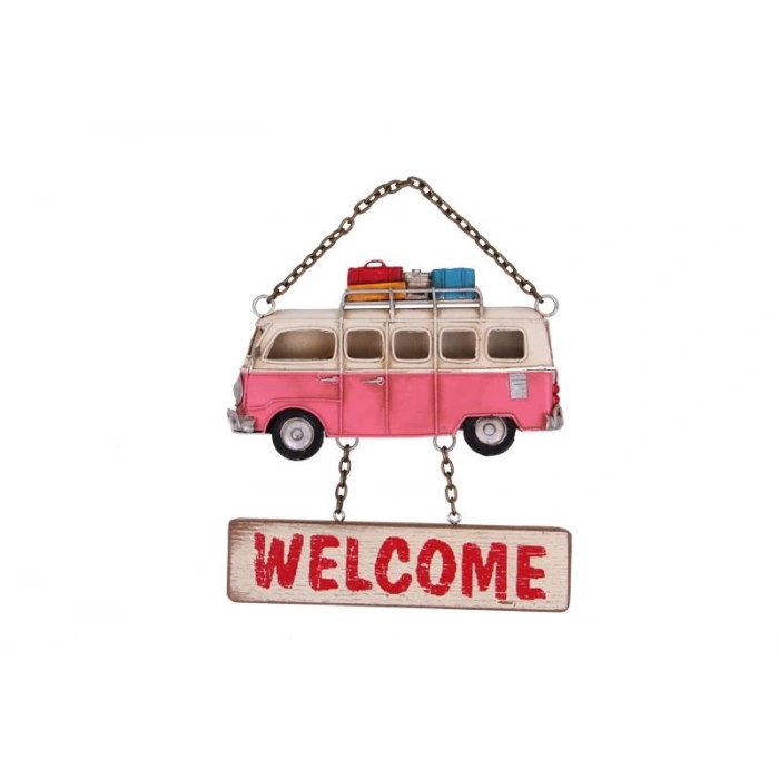 Dekoratif Metal Kapı Yazısı Minibüs Kapı Süsü Hediyelik