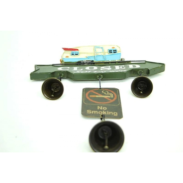 Dekoratif Metal Karavan Kapı Rüzgar Çanı Vintage Hediyelik