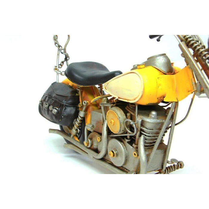 Dekoratif Metal Motosiklet Biblo Dekoratif Hediyelik