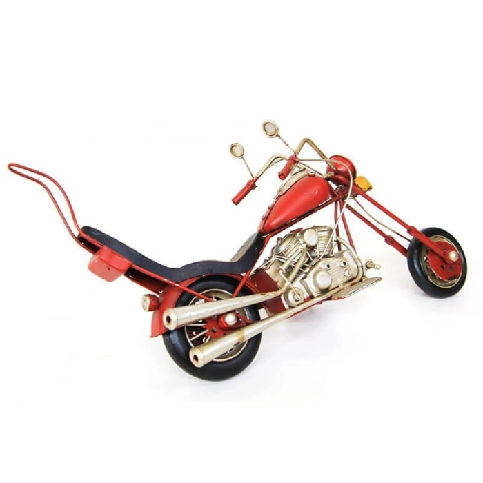 Dekoratif Metal Motosiklet Vintage Biblo Ev Ofis Hediyelik