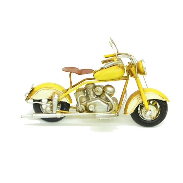 Dekoratif Metal Motosiklet Vintage Dekoratif Ev Ofis Hediyelik
