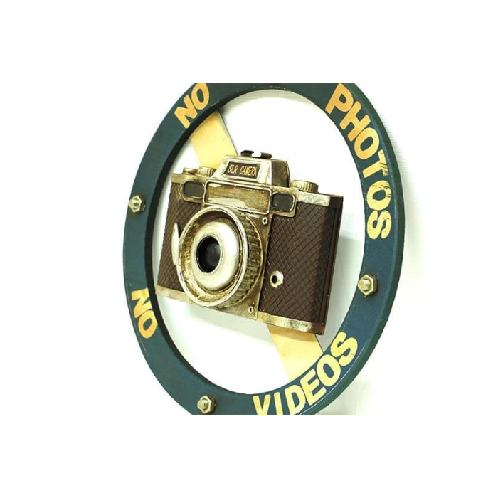 Dekoratif Metal No Photo Vintage Tabela Duvar Süsü Hediyelik