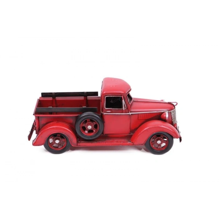 Dekoratif Metal Nostaljik Kamyon Masaüstü Ev Ofis Hediyelik