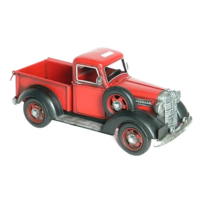 Dekoratif Metal Nostaljik Kamyon Vintage Dekoratif Hediyelik