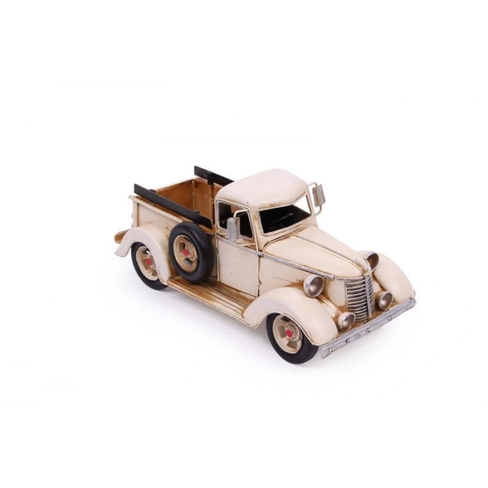 Dekoratif Metal Nostaljik Kamyon Vintage Masaüstü Dekoratif Hediyelik