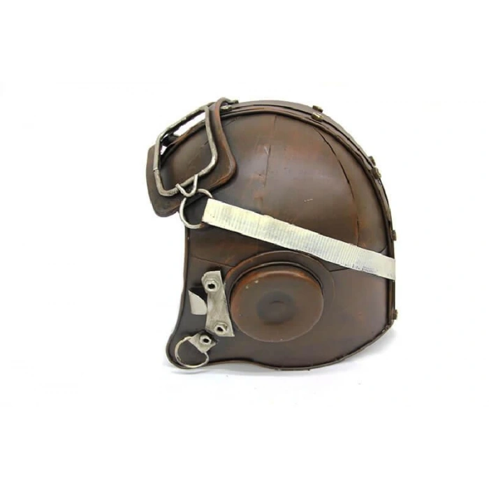 Dekoratif Metal Pilot Kaskı Biblo Dekoratif Hediyelik