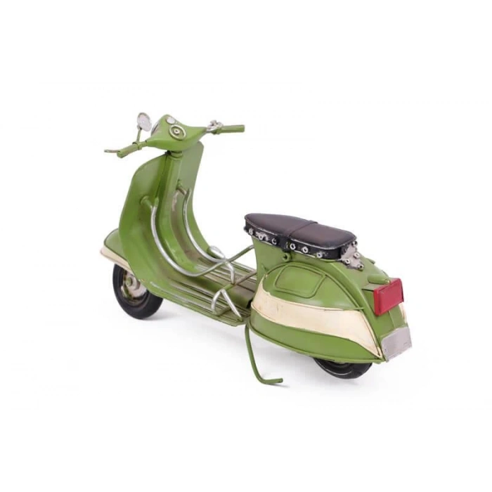 Dekoratif Metal Scooter Vintage Hediyelik Biblo