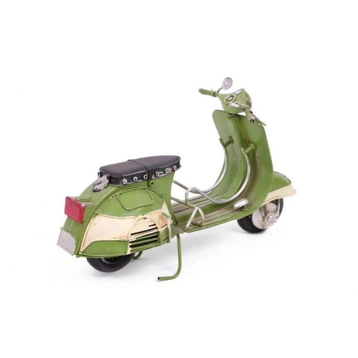 Dekoratif Metal Scooter Vintage Hediyelik Biblo