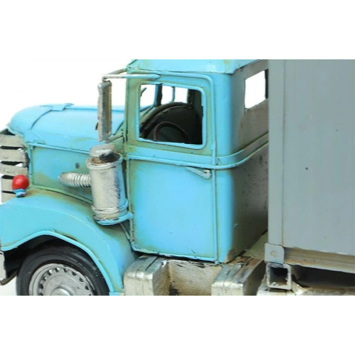 Dekoratif Metal Tır Biblo Dekoratif Hediyelik