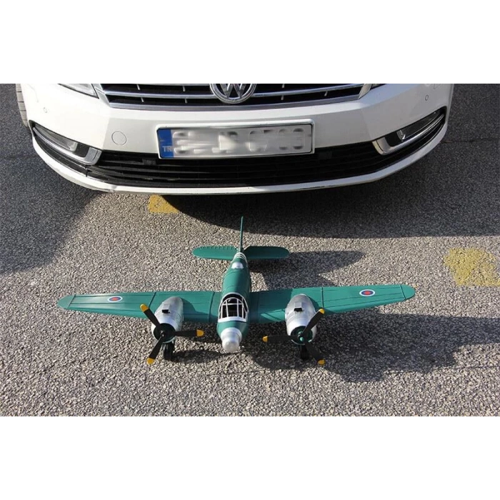 Dekoratif Metal Uçak Vintage Ev Ofis Hediyelik Savaş Uçağı