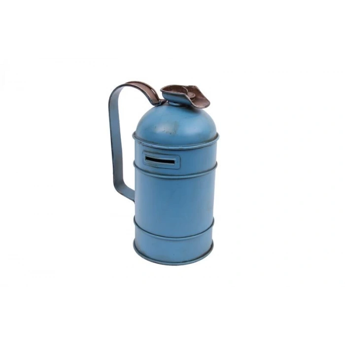 Dekoratif Metal Yakıt Bidonu Kumbaralı Vintage Hediyelik