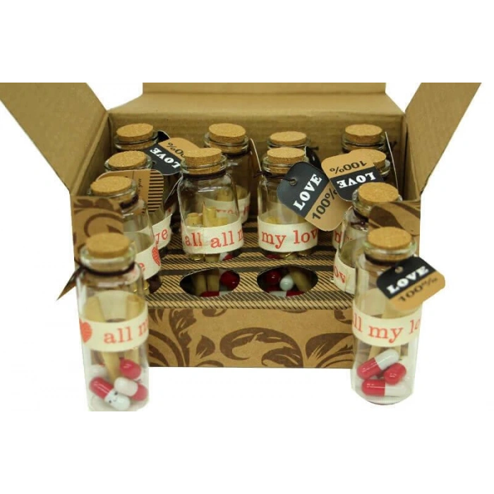 Dilek Şişesi Love 12li Paket Hediyelik