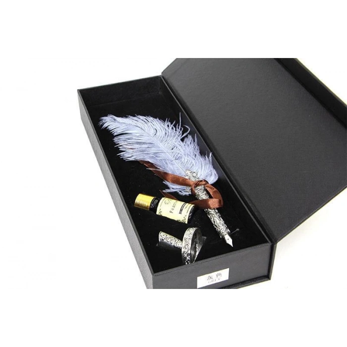 Divit Hokka Seti Tüylü Kalem Hediyelik