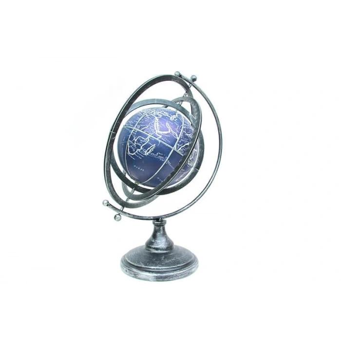 Dünya Küre Yerküre Standlı Zodiac Dekoratif Hediyelik