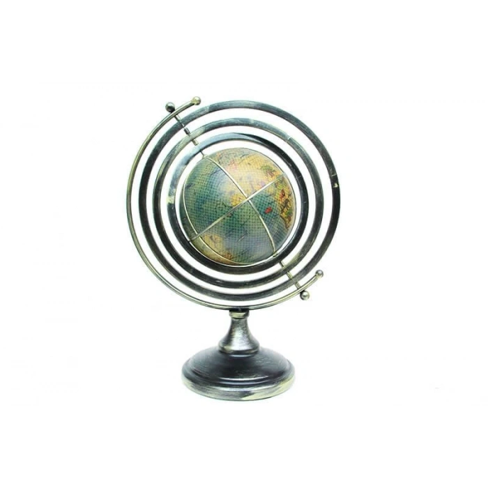 Dünya Küre Yerküre Standlı Zodiac Dekoratif Hediyelik