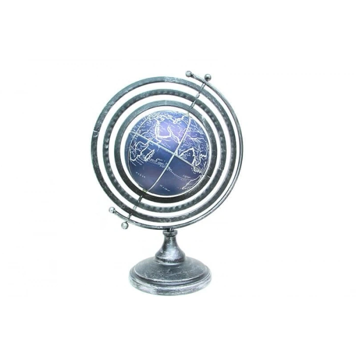 Dünya Küre Yerküre Standlı Zodiac Dekoratif Hediyelik