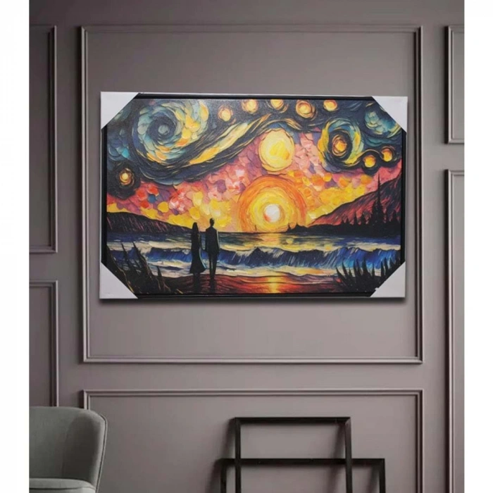 Duvara Asmalı Yağlı Boya Pano