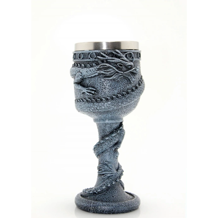 MDB Ejderha Tasarımlı Paslanmaz Çelik Kadeh Bardak Model 1