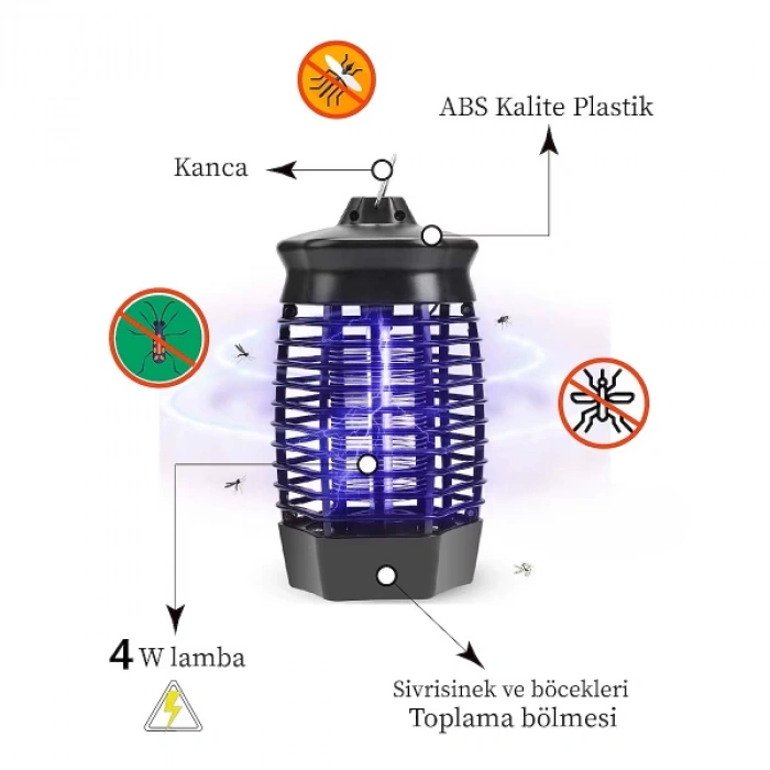 MDB Elektrikli Sinek Öldürücü Cız Lamba