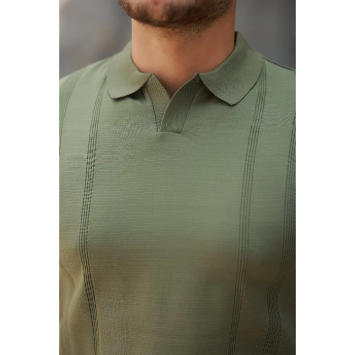 MDB Erkek Hemşire Yaka Kısa Kollu Tişört