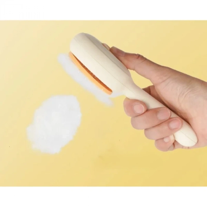 MDB Evcil Hayvan Yuvarlak Basmalı Tarak