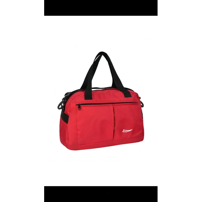 Fonksiyonlu Spor Çantası Orta Boy El Valizi Kırmızı